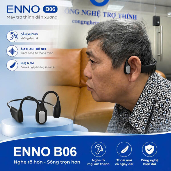 Máy trợ thính truyền âm qua đường xương ENNO EN-B06 - Ảnh 13