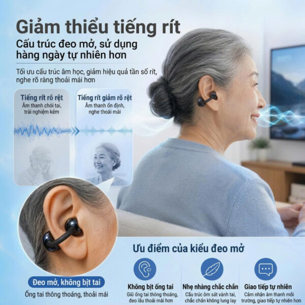 Máy Trợ Thính Kẹp Tai 32 Kênh Cao Cấp ENNO- EN-D38 - Ảnh 11