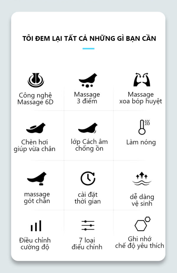 Máy Massage chân toàn diện Osaka new 2021 - Ảnh 2